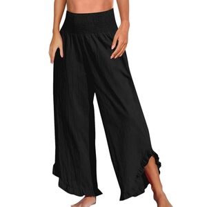 Cupshe Black Wide Leg Pants